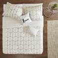 thumbnail image 4 of Home Essence Apartment Arielle Metallic Printed Duvet Cover Set, Twin/Twin XL, Ivory/Gold, 4 of 9