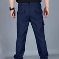 thumbnail image 4 of Men's Tactical Work Pants Stretch Wide Leg Loose Fit Quick-Dry Lightweight Casual Cargo Hiking Pants with Multi-Pockets, 4 of 4