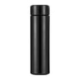 thumbnail image 2 of Botella LED 500 Ml Con Pantalla Temperatura Acero Inoxidable 304 (negro), 2 of 9