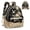 Blossom Hummingbird Clouds, variant on Galaxy Moon Star Print Quilted Backpack Purse Mini Casual Daypack for Women Fashion Shoulder Tote Bag