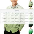 thumbnail image 3 of Boys' Tops, Tees & Shirts St. Patrick's Day Fashion Graphic Button Down Shirt Long Sleeve Shirts for Boys 2026 Size 3-16, 3 of 7