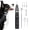 Black, variant on PawsPik Ultrasonic Pet Dental Cleaning Kit with LED Light, White