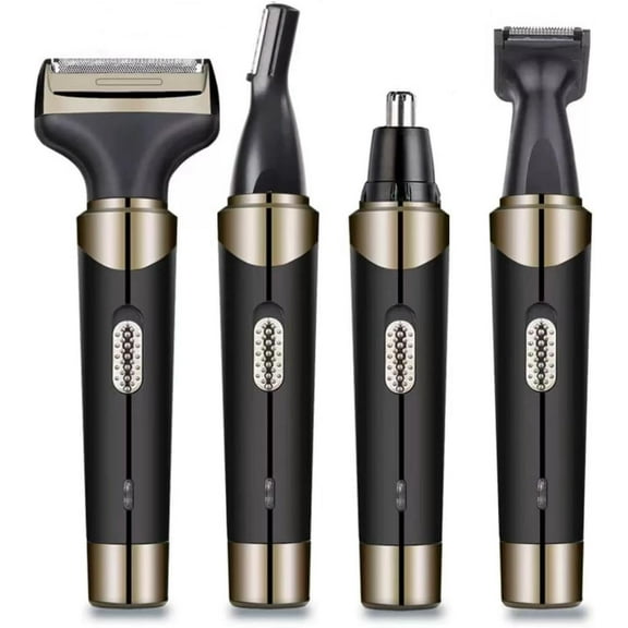 4 in 1 Electric Nose Hair Trimming,Men Hair Remover Set USB Rechargeable Beard Shaver Nose Hair Eyebrow Trimmer Sideburns Shaver