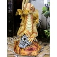 thumbnail image 7 of Ebros Desert Sand Element Baby Wyrmling Dragon Statue Anne Stokes Fantasy 5.25"L, 7 of 7