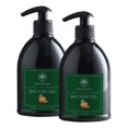 thumbnail image 1 of Gel de ducha de aceite de oliva Gaia Oliva, gel de baño natural con mandarina, gel de baño hidratante para mujeres y hombres, gel de baño y ducha a base de plantas, gel de baño para piel seca, 16,9 on, 1 of 1
