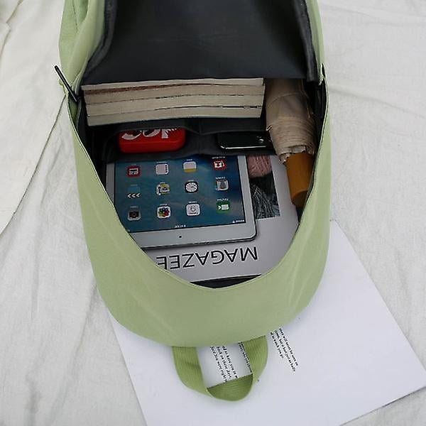New Solid Backpack Girl School Bags For Teenage School Bag Nylon