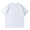 thumbnail image 4 of TKYCMSUAKI Mens T-Shirts Cotton Short Sleeve Solid Color Shirts Casual Loose Fit Soft T Shirt Summer Lightweight Basic Tees, 4 of 5