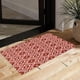 thumbnail image 4 of Alfombra antideslizante lavable no desprendible Europea Retro Lattice Impreso Alfombra para el piso de la puerta Mat Entrada de cocina Baño tapete B, 4 of 9