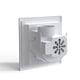 thumbnail image 2 of Ventilador Cuadrado, Blanco, Silencioso, Seguro, Fácil Instalación, Extractor De Ventilador De Techo, Persiana De Techo, Ventilador De Ventilación Serendint HA020995-00, 2 of 5