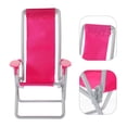 thumbnail image 2 of 2 Pcs Mini Maison Terrasse Chaise Longue Simulation Chaise de Plage Pliante Accessoires de Modèle Maison (Mini Chaise Jouet), 2 of 5