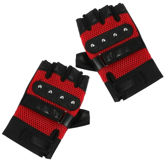 unbranded  Gardening Gloves Fingerless Motorcycle Ridding Men and Women