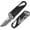 Black, variant on Vinto 5-in-1 Titanium Small Pocket Knife – Ultra-Light Mini EDC Multitool Utility Knife with Folding Blade, Seatbelt Cutter, Bottle Opener & Screwdriver, Compact Everyday Carry
