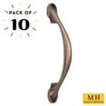thumbnail image 3 of Mascot Hardware Wide Footed 3 In. (76Mm) Antique Copper Drawer Pull - Pack of 10, 3 of 5