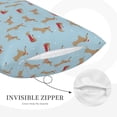 thumbnail image 4 of Haiem Pillowcase for Hair and Skin Queen - Dachshund Dog Printed Soft Pillowcase with Envelope Closure-14"x20", 4 of 8