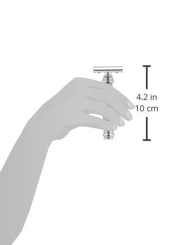 Merkur Stainless Steel Long Handle Double Edge Safety Razor (43C)