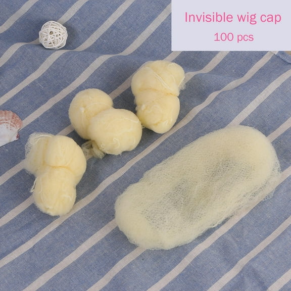 WHAMVOX 100 Pcs Hairnet Elastic Hair Net Nurse