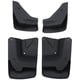 thumbnail image 5 of 4 protectores contra salpicaduras de ABS negro, protectores contra salpicaduras de guardabarros para automóviles, repuestos para Honda Civic 1996-2000, 5 of 5