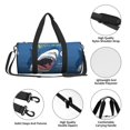 thumbnail image 6 of KLL Great White Shark Duffle Bag For Men Women Sport Gym Fitness Tote Travel Training Workout Basketball Football Weekender, 6 of 8