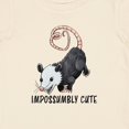 thumbnail image 4 of Inktastic Impossumbly Cute Possum Pun Boys or Girls Baby T-Shirt, 4 of 5