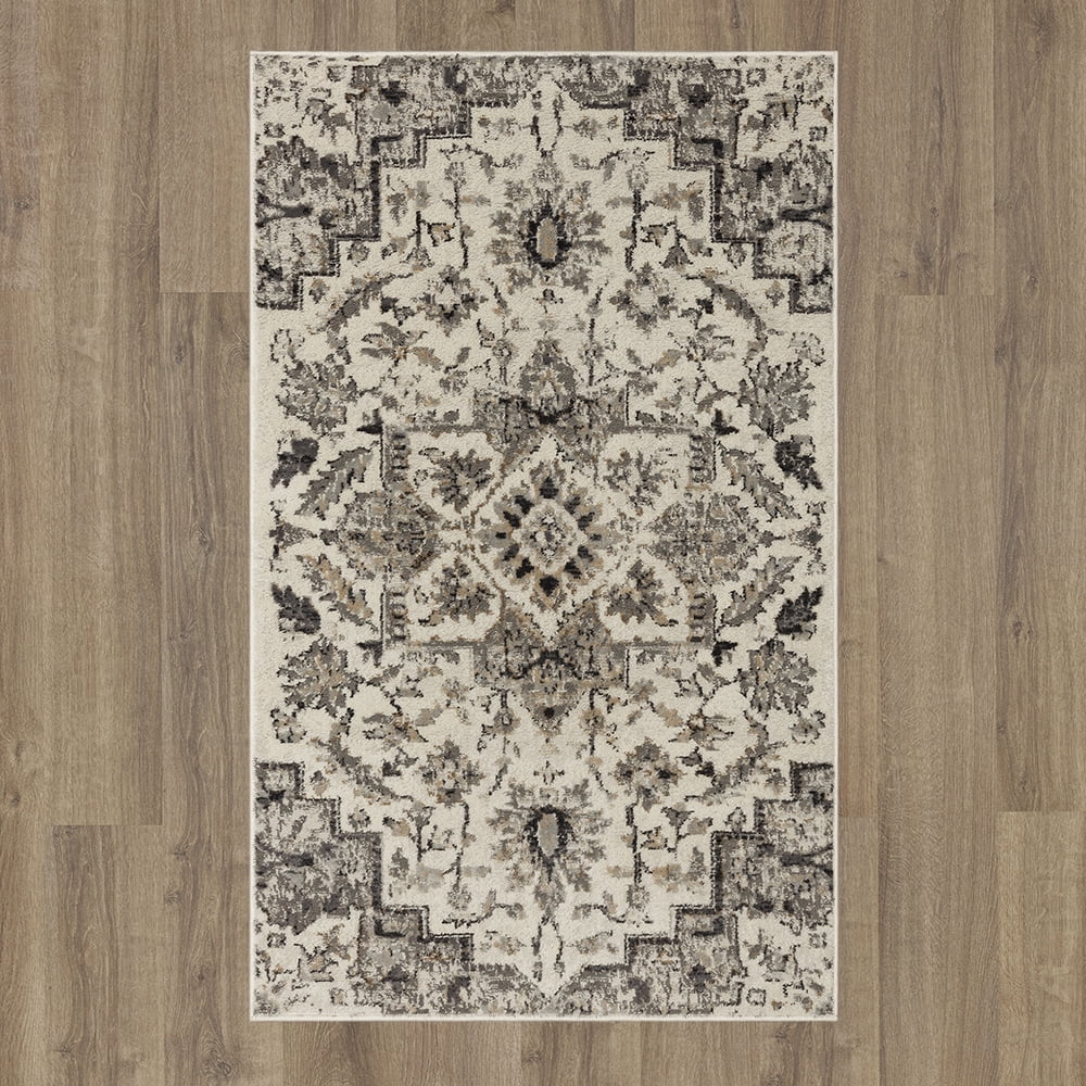 Mohawk Home Priam Indoor Woven Area Rug, Grey, 7'10" x 10'