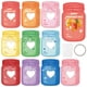 thumbnail image 1 of Juego de tarjetas regalo de San Valentín con muñeca mariposa de 5 cm - Tarjeta de felicitación con botella flotante y caja de papel - Material para fiestas de aula, 1 of 3