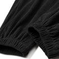 thumbnail image 5 of Men's Casual Sports Pants Solid Color Drawstring Elastic Waist Button Closure Straight Leg Breathable Lightweight Stretchy For Gym Running Daily Wear Joggers With Pockets, 5 of 9