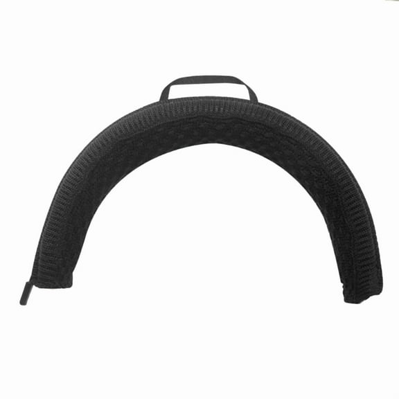 Black Knit Headband Cover Case for Sennheiser Momentum 4 Wireless Headphone Enjoy Comfortable Wear and Easy Cleaning