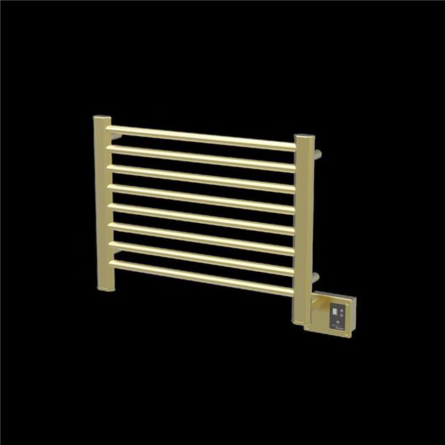 Amba S2921SB 23.37 x 32.44 x 4 - 4.75 in. Towel Rack - Satin Brass