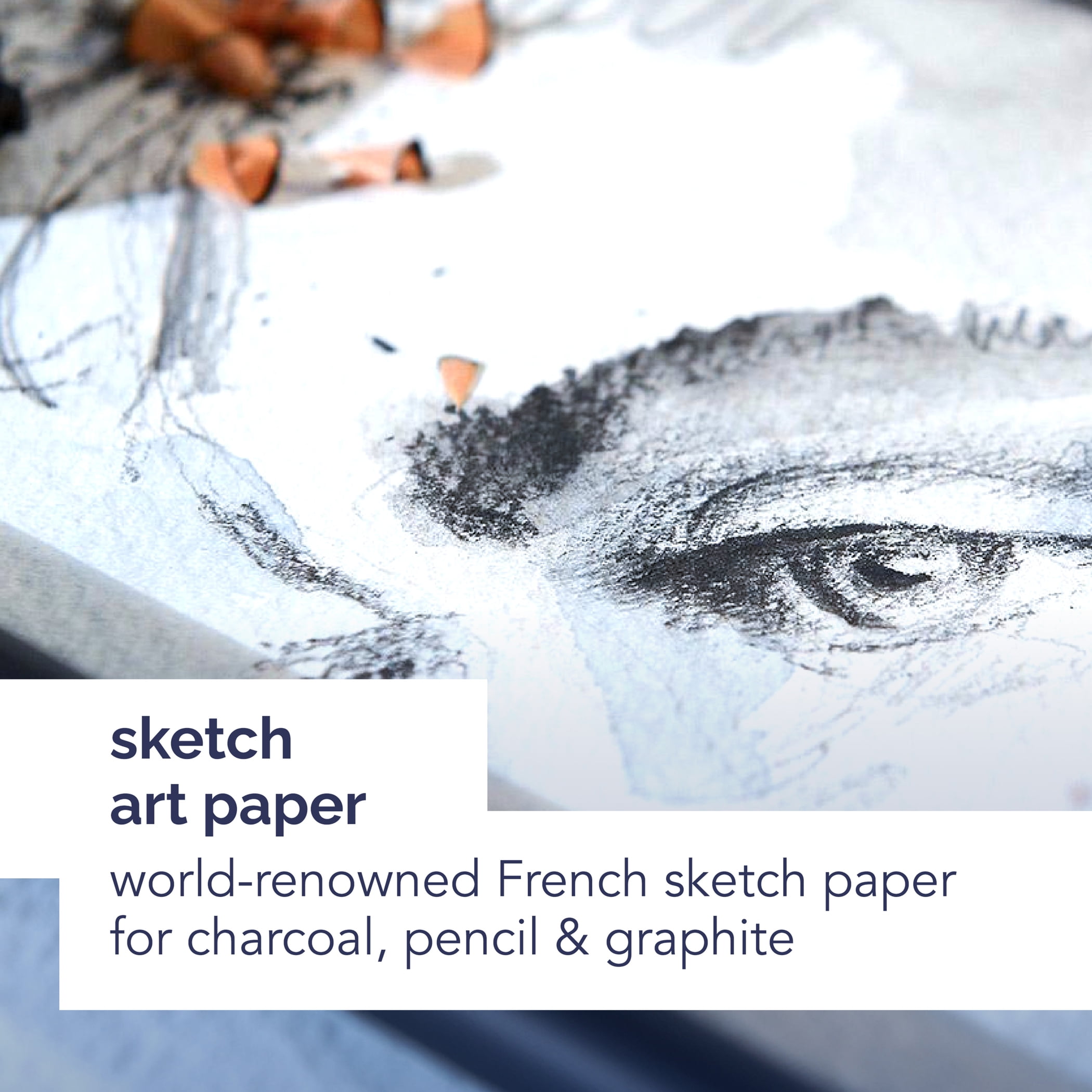 Canson Artist Series Harbound Sketch Book, 108 Sheets, 8.5" x 11"