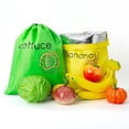 thumbnail image 4 of Iodue Food Storage Banana & Lettuce Bag Washable Stay Fresh Bags Drawstring Design Storage Bag Banana Storage Bag Vegetable Storage Bag Odor For Fruits And Vegetables 2pcs, 4 of 4