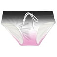 thumbnail image 5 of XDZJLR Swim Briefs Men Fashion Leisure Hawaii Comfortable Swimming With Swimsuit Trunks Breathable Beachwear Pink, 5 of 5