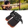 thumbnail image 1 of Archery Finger Guard, Archery Protective Gear Double Layer Leather Sweat Resistant  Comfortable  for Shooting M, 1 of 8