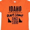 thumbnail image 4 of Inktastic Idaho Awesome Since 1890 Boys or Girls Toddler T-Shirt, 4 of 5