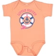 thumbnail image 3 of Inktastic Nautical Little Sister Girls Baby Bodysuit, 3 of 5