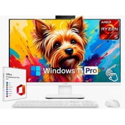 ASUS All in One 27" FHD Touchscreen PC, Ryzen AI 5 330, 16GB DDR5, 1TB SSD, Copilot+ PC, 50 TOPS NPU, Anti-Glare Desktop, Radeon 840M, Wi-Fi 6, Windows 11 Pro, Office 2021, KB & Mouse
