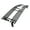 Black, variant on APS Compatible with Chevy Blazer 1998-2005 & 98-04 S-10 Bar Main Upper Stainless Steel SS Black Billet Front Grill Grille Insert C85044H