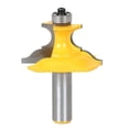 thumbnail image 2 of 1/2 '' Rodillo de Fundición de Vástago Cuchillo de Riel de Fresado de Doble Flauta Carpintería kusrkot Bordes y Moldeado Router Bit, 2 of 3