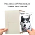 thumbnail image 5 of Prime Greetings Funny Dog Birthday Card Pun With Husky, 5 of 5