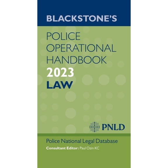 Blackstone's Police Operational Handbook 2023, (Paperback)