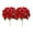 🔥 Red_Base#1312, variant on Artificial Poinsettia Christmas Flowers 7-Head Glitter | Red Gold Silver Silk Bouquets for Vase Arrangements, Holiday Home Decor, No Maintenance, 2 Pack, 35cm Tall