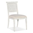 thumbnail image 3 of Bowery Hill Modern Fabric Upholstered Side Chair in Magnolia White, 3 of 6