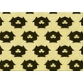 thumbnail image 1 of Ahgly Company Indoor Rectangle Patterned Bakers Brown Area Rugs, 7' x 10', 1 of 6