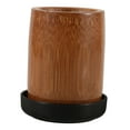 thumbnail image 6 of Hemoton Game Dice Cup KTV Game Dice Cup Party Table Game Prop with Base Wooden Dice Cup Convenient Dice Cup Small Dice Shaker Cup for Party, 6 of 8