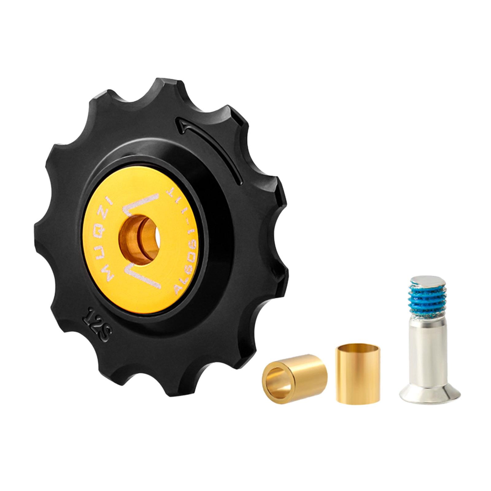 Road Bike Ceramic Pulley Aluminum Alloy Rear Derailleur Guide Cycling