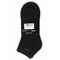 thumbnail image 3 of Greg Norman Mens 3-Pair Performance Comfort Socks for Golf (Black), 3 of 3