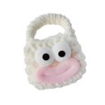thumbnail image 3 of KLKCMS Sac à Main Mignon Sac de Rangement pour Écouteurs Femmes Filles Poche Pratique Mode Rangement Blanc, 3 of 9