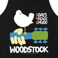 thumbnail image 3 of Woodstock - Guitar - 3 Days of Peace & Music - Men's Jersey Tank Top, 3 of 5