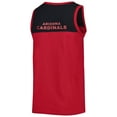 thumbnail image 3 of Men's Starter Cardinal/Black Arizona Cardinals Logo Touchdown Fashion Tank Top, 3 of 3