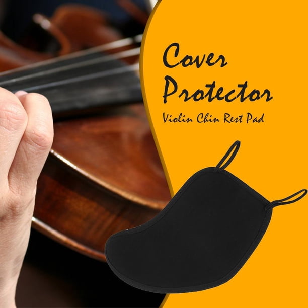 Protector de la cubierta del cojín del resto de la barbilla del violín del algodón para los accesorios del violín 3/4 4/4 Tmvgtek 2lh5cx7wl5az7tn7
