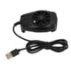 thumbnail image 5 of Mini ventilador de refrigeración para teléfono móvil, portátil, súper silencioso, para jugar, ver vídeos, color negro, 5 of 14